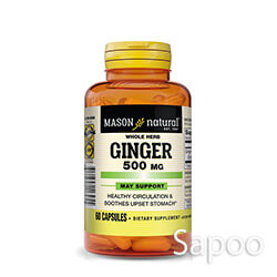 ジンジャー 500mg 60カプセル