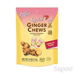 ジンジャーチューズ with ライチ 113g