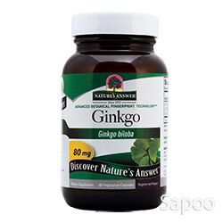 ギンコ(イチョウ葉)標準化エキス 60ベジカプセル