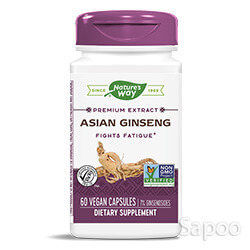 高麗人参 標準化エキス 550mg 60ベジカプセル