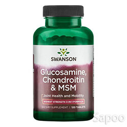 グルコサミン・コンドロイチン・MSM 最強の3in1フォーミュラ 120粒