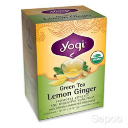 グリーンティーレモンジンジャー(YOGI TEA) 16ティーバッグ