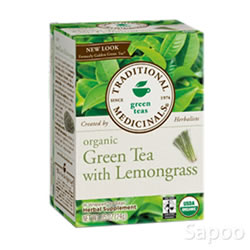オーガニックグリーンティーwithレモングラス 16ティーバッグ