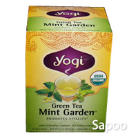 グリーンティーミントガーデン(YOGI TEA)16ティーバッグ 