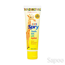 キッズスプライ トゥースジェル with キシリトール ストロベリーバナナ味(フッ素フリー) 60ml