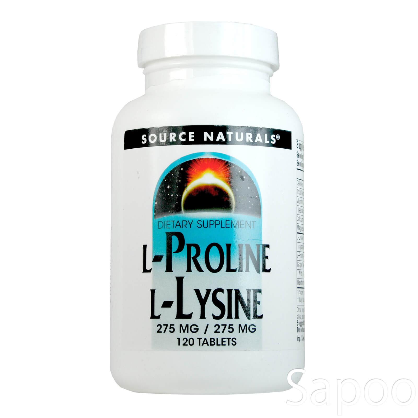 Lプロリン&Lリジン 275mg・275mg 120粒