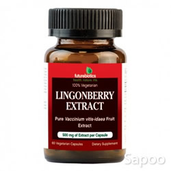 リンゴンベリーエキス 500mg 60ベジカプセル