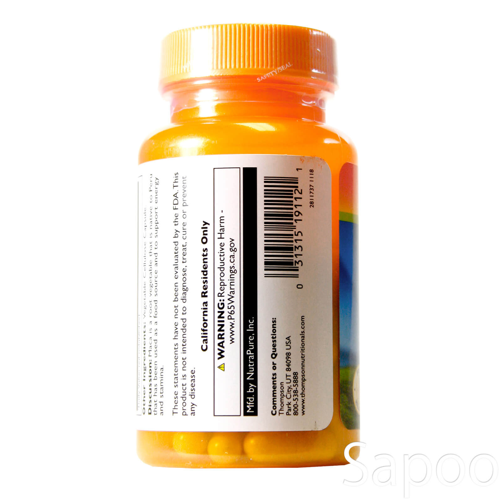 マカ 525mg 60ベジカプセル