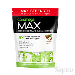 マックスオメガ3 1200mg ココナッツ 60パック