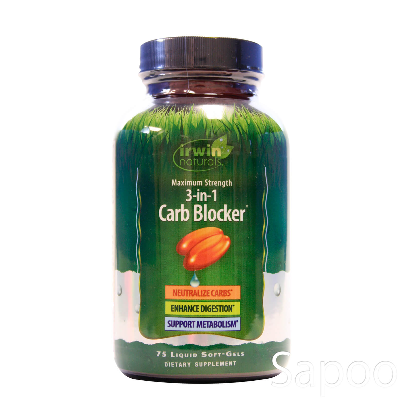 マキシマムストレングス3in1カーボブロッカー 75ソフトジェルカプセル