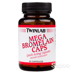 メガ・ブロメラインキャップス 300mg 60カプセル