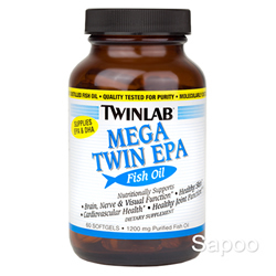 メガ ツイン EPA・フィッシュオイル 60ソフトジェル