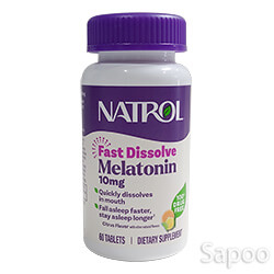 メラトニン 速溶性 シトラス10mg 60粒