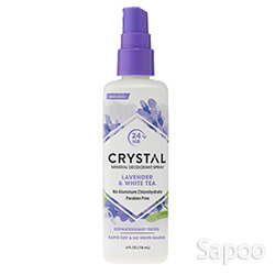 クリスタルボディ デオドラントスプレー ラベンダー&ホワイトティー 118ml