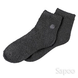 モイスチャライジング アロエソックス(ブラック) 1ペア