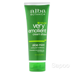 モイスチャライジングクリームシェーブ(アロエミント) 235ml