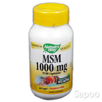 MSM 1000mg 60ベジカプセル ※