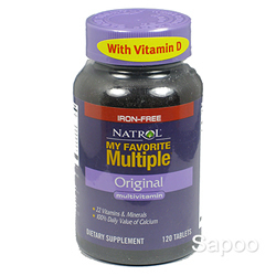 マイフェイバリット・マルチプル(オリジナル・鉄分抜き) 120粒