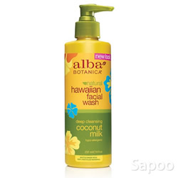 ハワイアンフェイシャルウォッシュ ココナッツミルク 237ml
