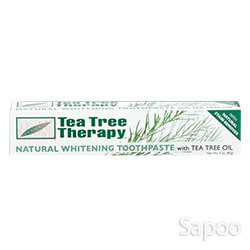ナチュラルホワイトニング歯磨き粉withティーツリーオイル 85g