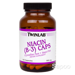 ナイアシン(B3)キャップス 500mg 100カプセル