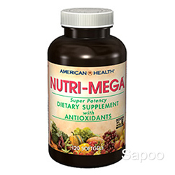 ニュートリメガ・マルチビタミン with アンチオキシダント 120ソフトジェルカプセル