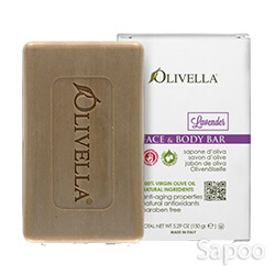 オリーブオイル バーソープ ラベンダー 150g