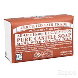 ドクターブロナー・マジックソープ バー(ユーカリ) 140g