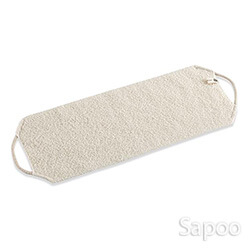 オーガニックコットン エクスフォリエイティング ウォッシュタオルwithストラップ 