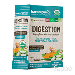 オーガニックダイジェスチョンスーパーフード ドリンクミックス&スムージーブースター 12スティック