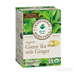 オーガニックグリーンティーwithジンジャー 16ティーバッグ