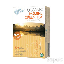 オーガニックジャスミングリーンティー 100ティーバッグ