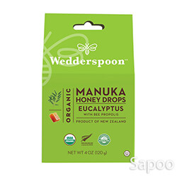 オーガニックマヌカハニードロップ・ユーカリ 120g
