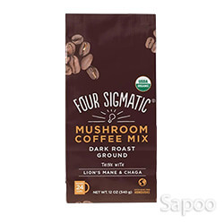 オーガニックマッシュルームグラウンドコーヒーwithヤマブシタケ 340g