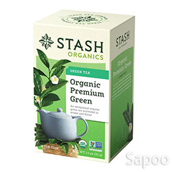 オーガニックプレミアムグリーンティー 18ティーバッグ