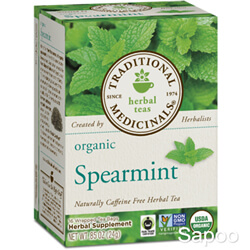 オーガニックスペアミントティー(カフェインフリー) 16ティーバッグ