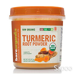 オーガニックターメリックルートパウダー 227g