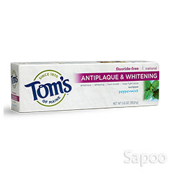 ペパーミント 歯垢予防&ホワイトニング歯磨き粉(フッ素なし) 170g