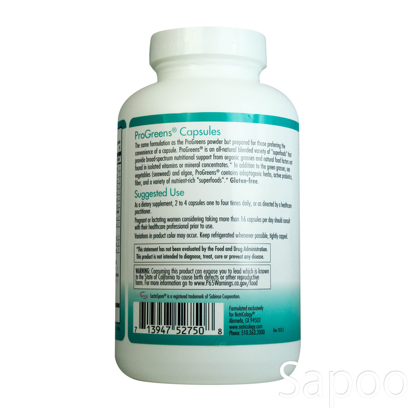 プログリーンズ(カプセルタイプ) 180ベジカプセル