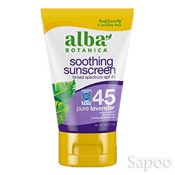 ピュアラベンダーサンスクリーン ブロードスペクトラム SPF45 113g