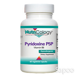 ピリドキシン P5P(ビタミンB6) 275mg 60ベジタリアンカプセル