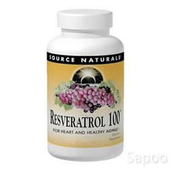 レスベラトロール標準化エキス 100mg 60カプセル