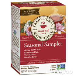 シーズナルサンプラー(カフェインフリー) 16ティーバッグ