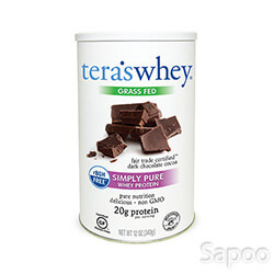 シンプリーピュア フェアトレードダークチョコレートホエイプロテイン 340g