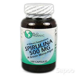 スピルリナ 500mg 100カプセル