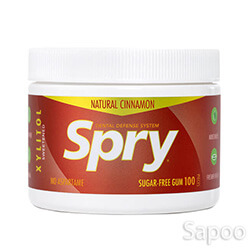 スプライキシリトールガム(ナチュラルシナモン) 100粒