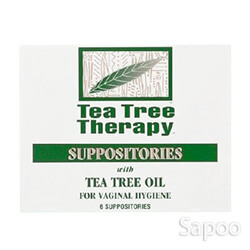 サポジトリー(坐剤)withティーツリーオイル 6個
