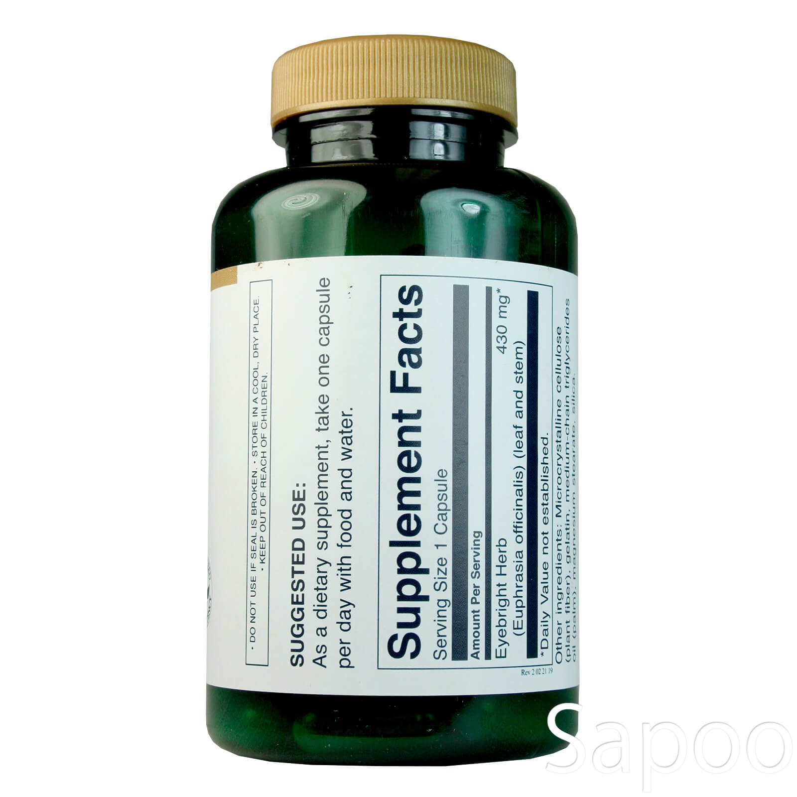 アイブライトハーブ 430mg 100カプセル