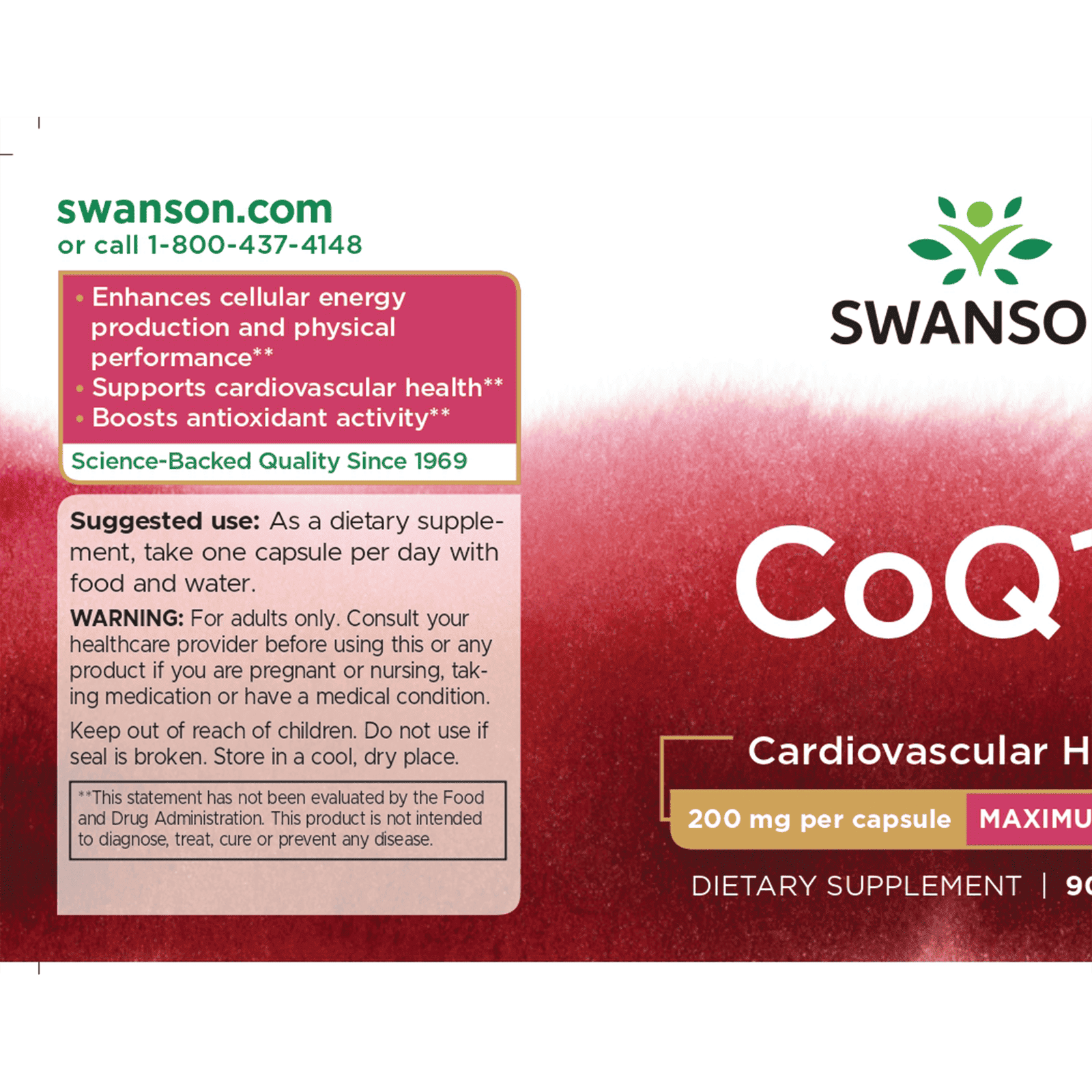 CoQ10(コエンザイムQ10) 200mg 90カプセル