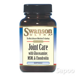 ジョイントケア with グルコサミン・MSM・コンドロイチン 120ソフトジェル
